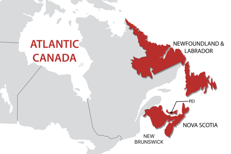 Four Convenient Locations Across Atlantic Canada: